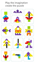 Carica l&#39;immagine nel visualizzatore di Gallery, Tetris in Legno
